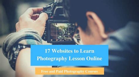 17 Websites to Learn Photography Lesson Online (Free and Paid ...