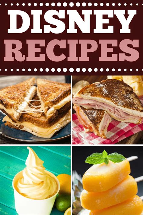 30 Disney Recipes You Can Make at Home | Recipe | Disney dessert recipes, Disney dishes, Recipes