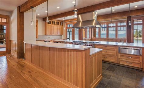 Exposed Ceiling Beams Kitchen / Exposed Wood Beams Made to Order in 2020 | Rustic kitchen ...