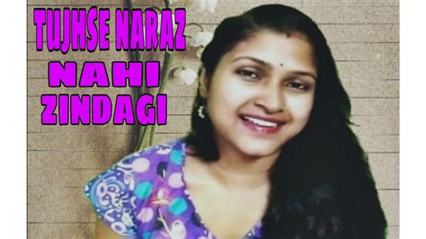 Tujhse Naraz Nahi Zindagi Cover || Lata Mangeshkar | #tunewithrinki #latamangeshkar - YouTube