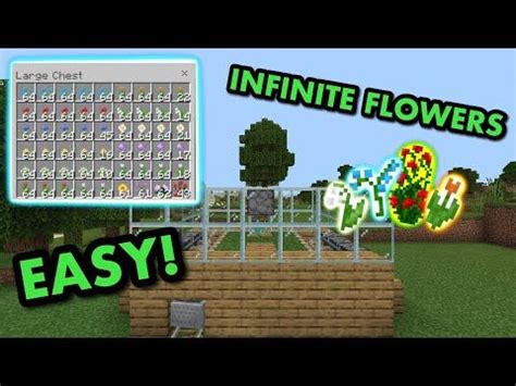 SIMPLE 1.19 AUTOMATIC FLOWER FARM TUTORIAL in Minecraft Bedrock (MCPE/Xbox/PS4/Switch/Windows10 ...