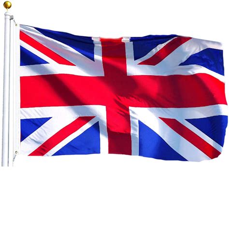 Amazon.com : G128 - United Kingdom Flag (British, Union Jack) | 3x5 feet | Printed - Vibrant ...