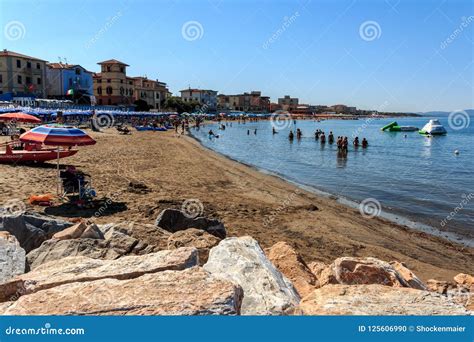 At The Port Of San Vincenzo, Marina Di San Vincenzo, Tuscany, Italy ...