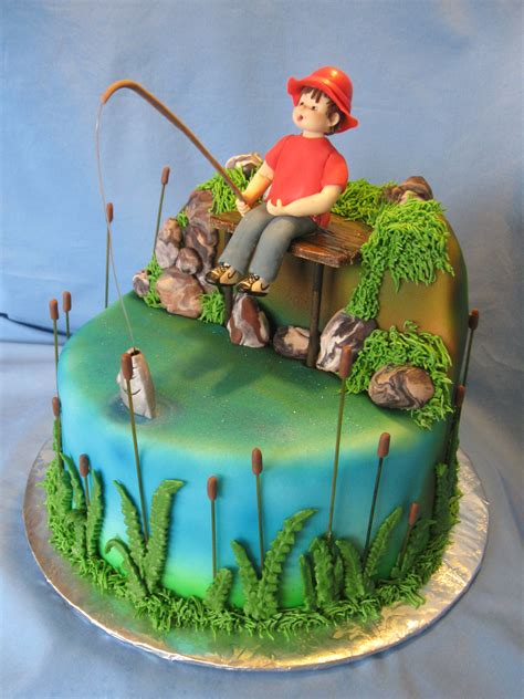 fishing birthday cakes - Google Search | Fish cake birthday, Cool birthday cakes, Boy birthday cake