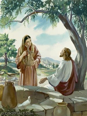 John 4: Jesus with samaritan woman