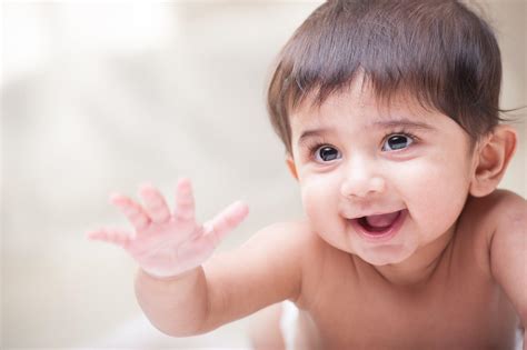 Indian Smiling Baby Boy