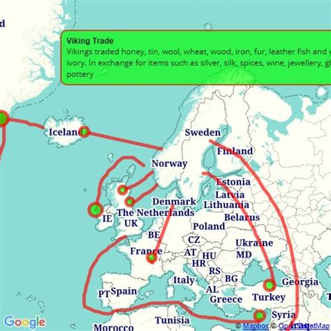 Viking Trade Routes : Scribble Maps