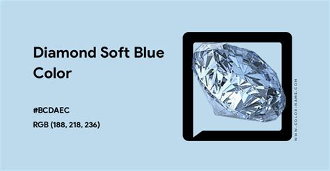 Diamond Soft Blue color hex code is #BCDAEC