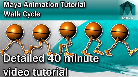 Maya Walk Cycle Tutorial - Complete | Character Animation Tutorial ...