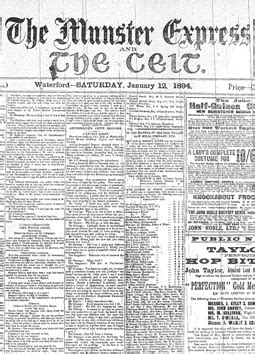 Irish Newspaper Archives - Tracing Irish Ancestry Online