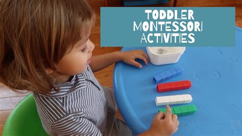 Toddler Montessori Activities at Home 15 Min Sessions - YouTube