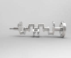 flatplane crankshaft 3d models 【 STLFinder