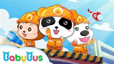 Little Panda Fireman | Firefighter Song | Nursery Rhymes | Kids Songs | Kids Cartoon | BabyBus ...