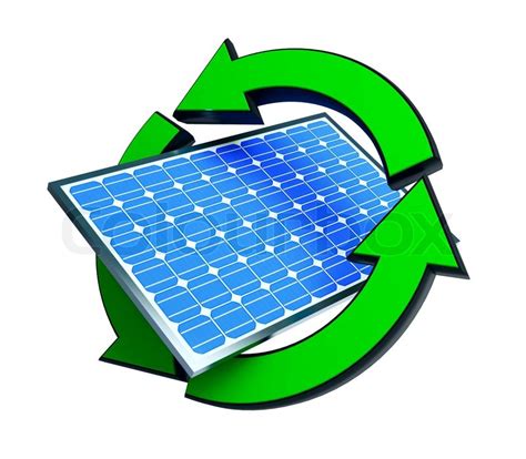 Renewable energy solar panels | Stock Photo | Colourbox