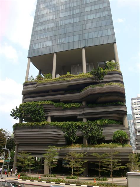 Skyscraper garden, Singapore Parametric Architecture, Unique Architecture, Facade Architecture ...