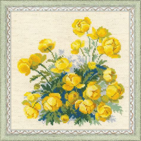 RIOLIS cross stitch kit Globe Flower