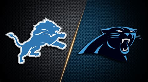 Detroit Lions vs. Carolina Panthers point spread released - Detroit ...