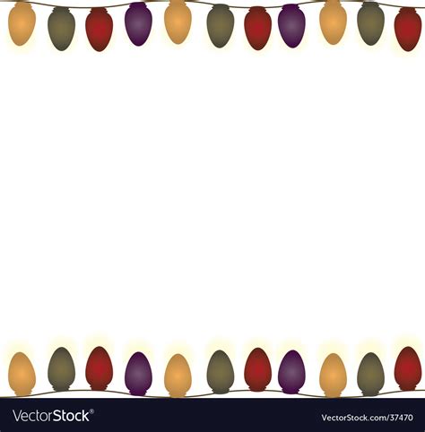 Christmas lights Royalty Free Vector Image - VectorStock