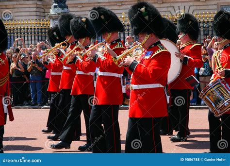 Changing of the guard editorial stock photo. Image of band - 9586788