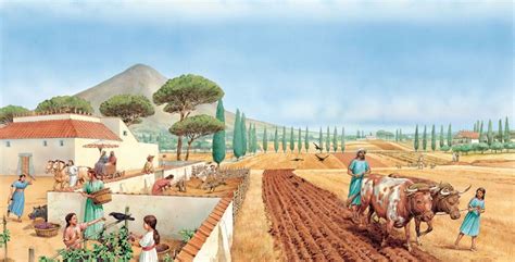 Etruscan farming community via Q Files Encyclopedia | Roman empire, History, Ancient rome