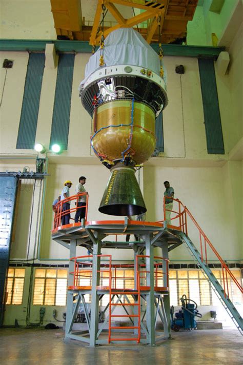 ESA - Third and fourth stages of the PSLV-C11 launcher