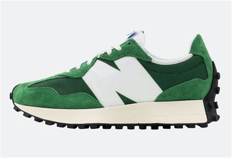 New Balance 327 Green White MS327LG1 Release Date - SBD