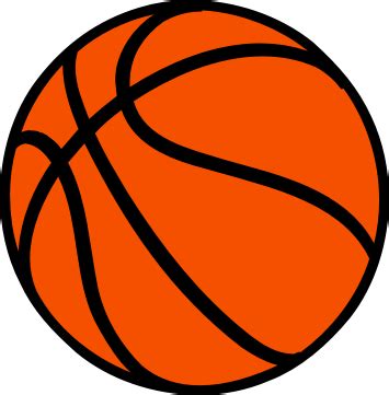 Basketball basket ball clipart – Clipartix