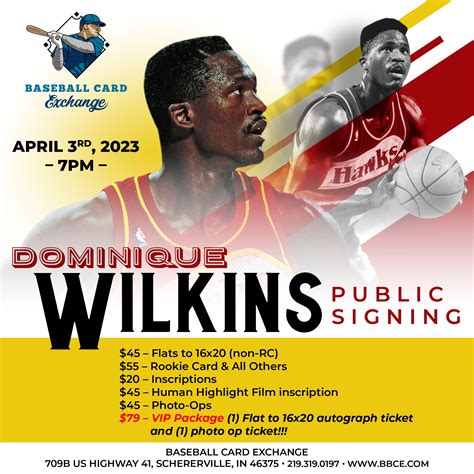 Dominique Wilkins---Premium Autograph Ticket – Baseball Card Exchange