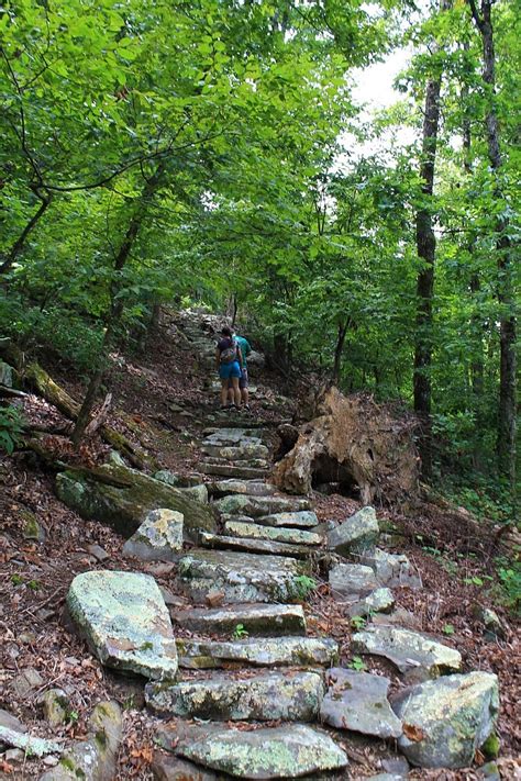 Mount Nebo: Nebo Steps/Nebo Springs Trails Loop - .5 mi | Arklahoma Hiker