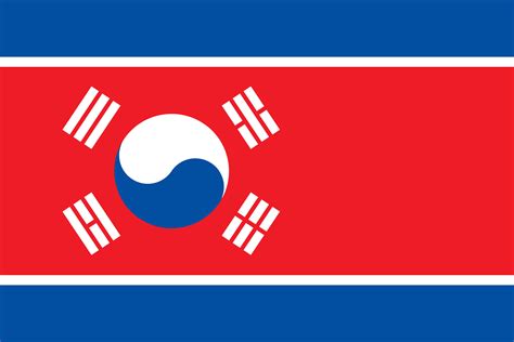 North Korean Flag Wallpaper