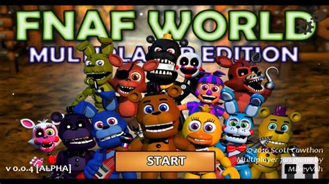 Five Nights at Freddy's (FNAF) World Multiplayer Edition (BattleGrounds ...