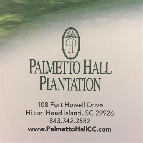 Palmetto Hall Plantation Golf & Country Club | Hilton Head Island SC