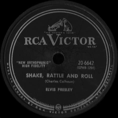 Elvis Presley - Shake, Rattle And Roll (1956, Shellac) | Discogs