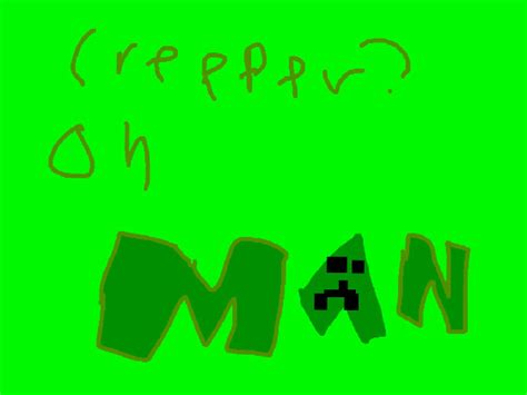 Creeper Aw Man minecraft | Tynker