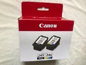 Genuine Canon PG-245 Black + CL-246 Color Ink Cartridges, 2-Pack Box 660685202191 | eBay