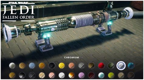 Fallen Order All Lightsaber Customization