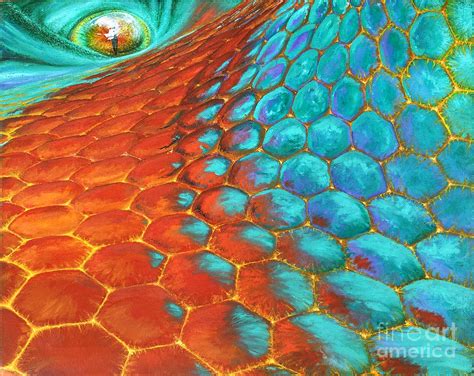 Dragon Scales Painting by Cory Lind - Fine Art America