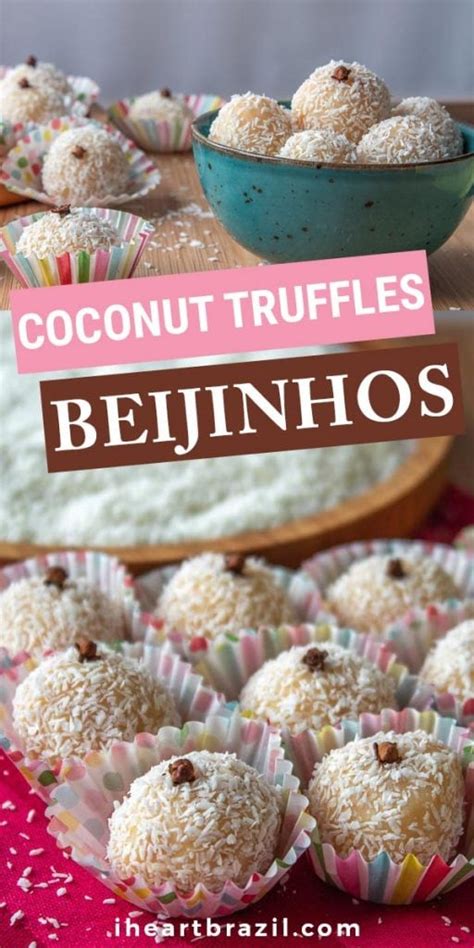 Beijinho Recipe (Coconut Brigadeiro) - The Brazilian Coconut Kisses