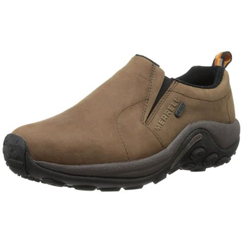 Merrell - Men's Merrell Jungle Moc Nubuck Waterproof - Walmart.com ...