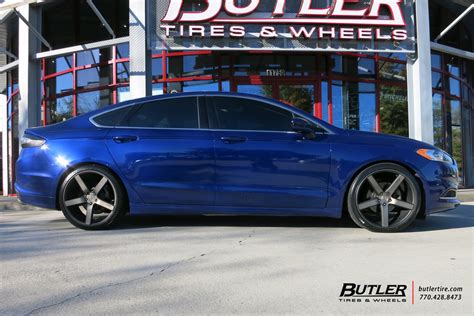 Ford Fusion with 20in Niche Milan Wheels exclusively from Butler Tires ...