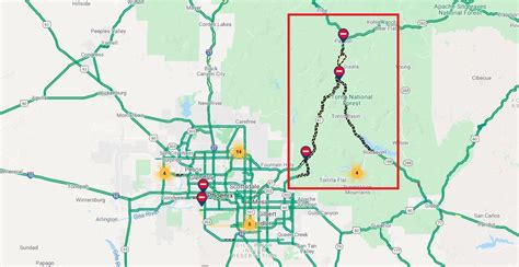 Adot Road Closures Map - Ailina Laurette