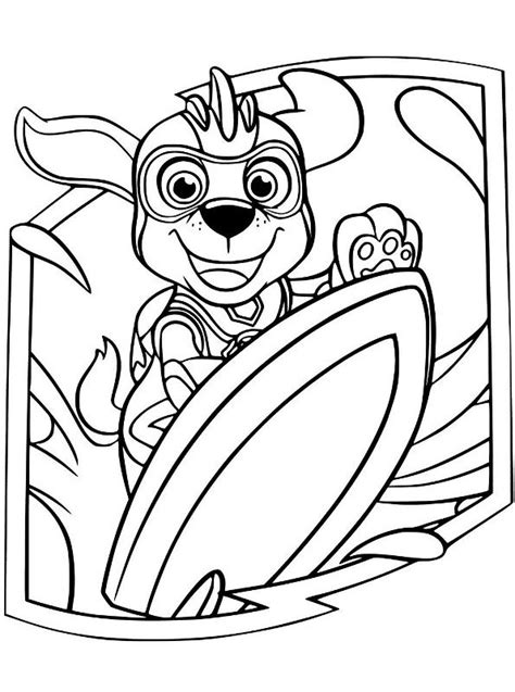 Ausmalbilder Paw Patrol Mighty Pups / Coloring book pdf download - Bernd Gottlieb