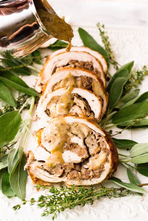 Roasted Turkey Roulade