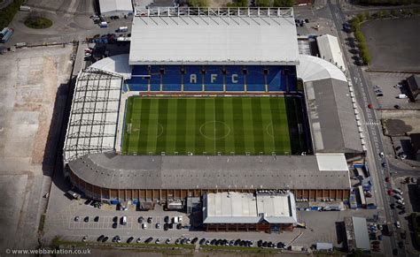 Elland Road football stadium Leeds from the air | aerial photographs of Great Britain by ...