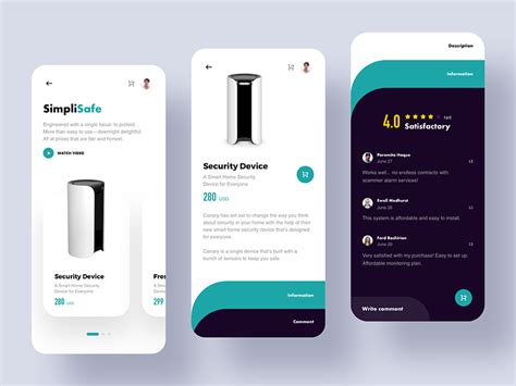 SimpliSafe Concept store by ZhaoWei on Dribbble