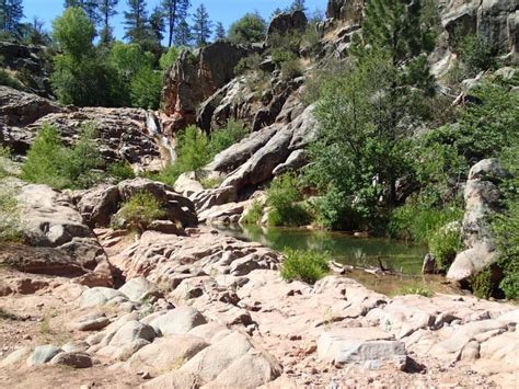 Arizona Hiking - Water Wheel Falls (Payson)