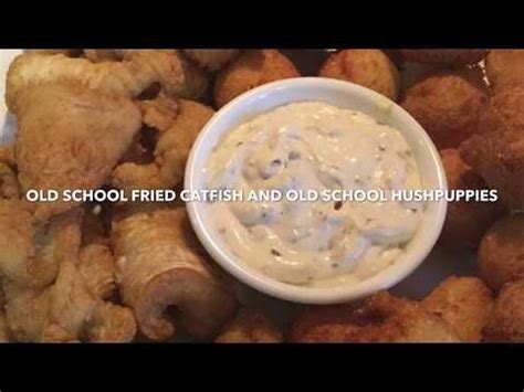 OLD SCHOOL FRIED CATFISH AND HUSHPUPPIES | Fried catfish, Easy ...