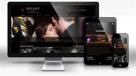 A custom website design and development for Melisky Photography and Videography. See the website ...