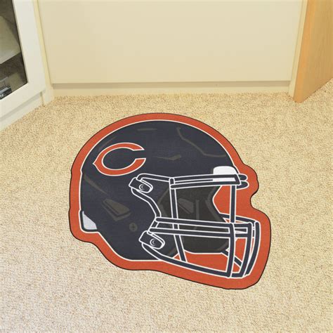 Chicago Bears Mascot Mat - Helmet