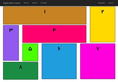 how to create complex grid in bootstrap and be responsive - Stack Overflow